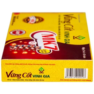 Viên uống Vững Cốt Vinh Gia hỗ trợ giảm loãng xương, giúp xương chắc khỏe dẻo dai (2 vỉ x 10 viên)