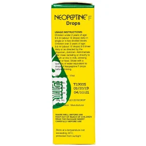 Dung dịch uống Neopeptine F Drops Raptakos hỗ trợ tăng cường tiêu hóa và hấp thu thức ăn (15ml)