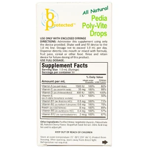 Dung dịch Pedia Poly-Vite Drops bổ sung Vitamin, giúp tăng khả năng hấp thu (50ml)
