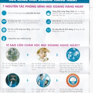 Xịt mũi nước biển sâu Xisat 75ml thông mũi, dễ thở, hỗ trợ điều trị viêm mũi xoang