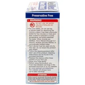 Gói hỗn hợp pha dung dịch rửa mũi NeilMed Sinus Rinse giảm và ngăn ngừa các chứng viêm mũi dị ứng (120 gói)