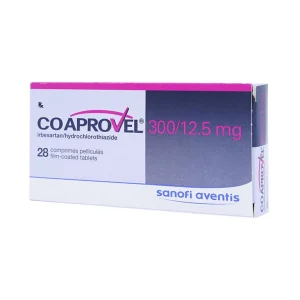 Thuốc Coaprovel 300mg/12.5mg Sanofi điều trị tăng huyết áp nguyên phát (2 vỉ x 14 viên)
