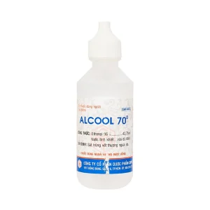 Cồn thuốc dùng ngoài Alcool 70 độ OPC sát trùng vết thương ngoài da (60ml)