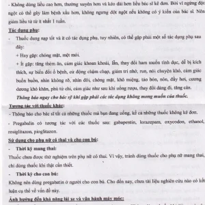 Thuốc Dalfusin 75 Celogen điều trị đau thần kinh, hỗ trợ điều trị động kinh (3 vỉ x 10 viên)