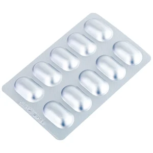 Thuốc Fexofenadin 120-HV USP điều trị viêm mũi dị ứng theo mùa, mày đay mạn tính vô căn (10 vỉ x 10 viên)