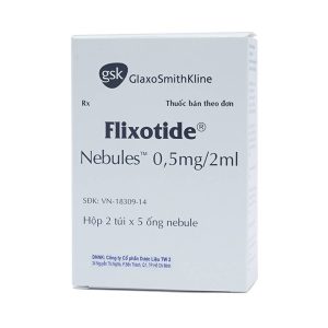 Khí dung Flixotide 0.5mg GSK điều trị hen phế quản (10 ống x 2ml)