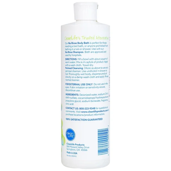 Sữa tắm không cần dùng nước NoRinse Body Bath thay thế cách tắm thông thường (473,1ml)