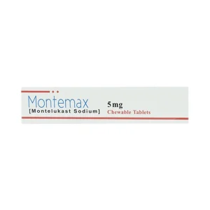 Viên nhai Montemax 5mg Atco điều trị hen suyễn mãn tính (1 vỉ x 14 viên)