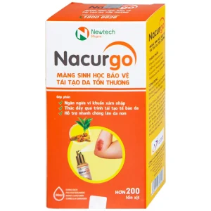 Dung dịch xịt Nacurgo Đại Bắc tạo màng sinh học tái tạo da tổn thương (30ml)