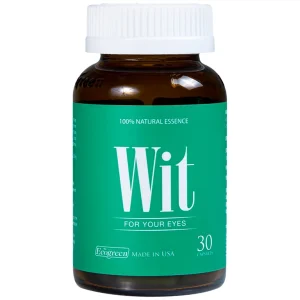 Viên nang WIT For Your Eyes Ecogreen tăng cường thị lực, giảm mờ và nhòe mắt (30 viên)