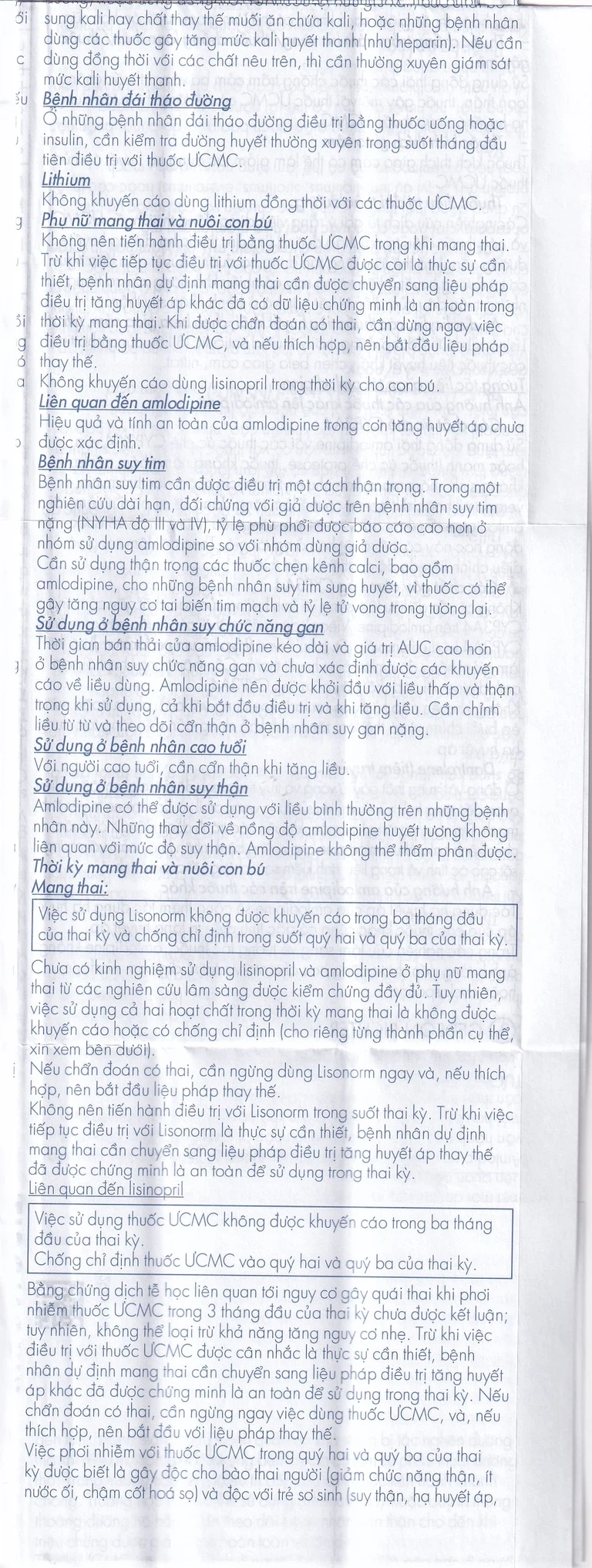Viên nén Lisonorm Gedeon điều trị tăng huyết áp vô căn (3 vỉ x 10 viên)