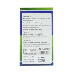 Viên uống Lasenvon Hulipha hỗ trợ dưỡng tâm, an thần, ngủ ngon (60 viên)