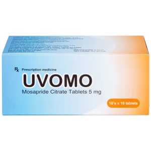 Thuốc Uvomo Saga điều trị rối loạn tiêu hóa (10 vỉ x 10 viên)