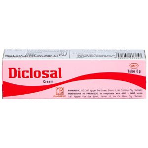 Kem bôi da Diclosal Cream Pharmedic điều trị thấp ngoài khớp, viêm xương khớp (8g)