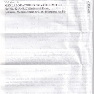 Thuốc Febuday 40 MSN điều trị tăng acid uric huyết (3 vỉ x 10 viên)