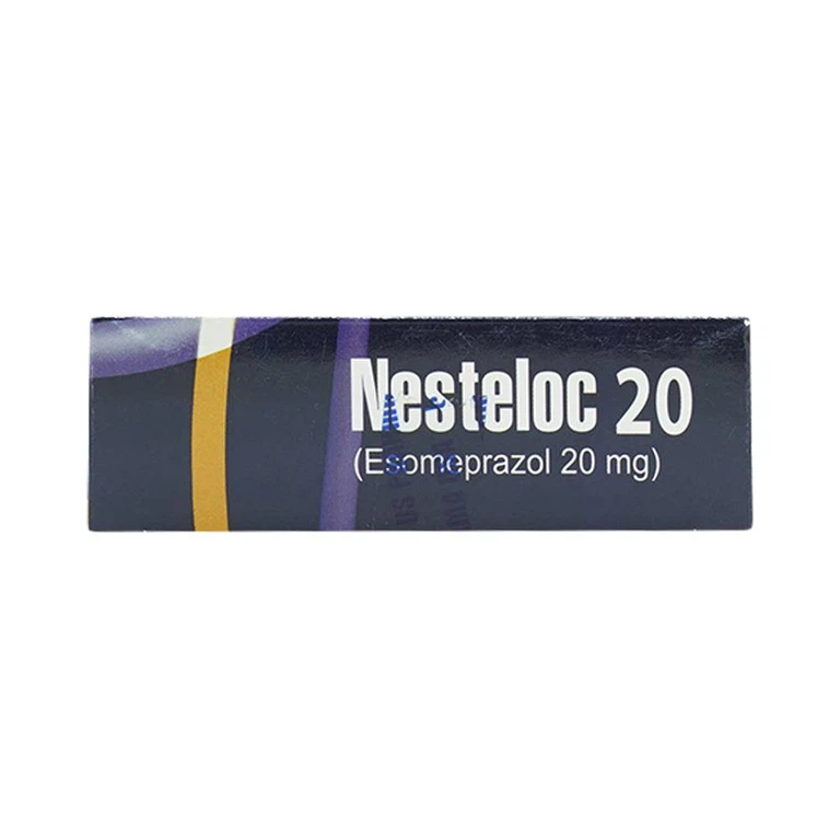 Thuốc Nesteloc 20 USP điều trị trong hội chứng trào ngược dạ dày - thực quản (3 vỉ x 10 viên)