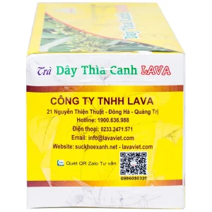 Trà túi lọc Dây Thìa Canh Lava dùng cho người bệnh tiểu đường (5g x 30 túi‎)