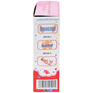 Gạc rốn Đông Fa 3 Con Nai bảo vệ vùng rốn và giữ ấm cho bé (100 hộp)