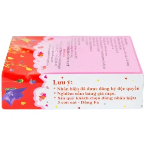 Gạc rốn Đông Fa 3 Con Nai bảo vệ vùng rốn và giữ ấm cho bé (100 hộp)