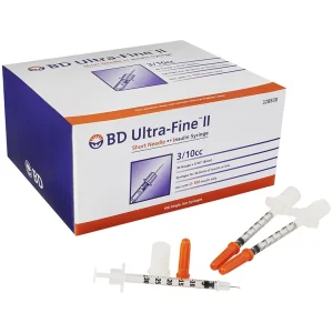 Bơm tiêm tiểu đường BD Ultra -Fine II 3/10cc Becton (100 cây)