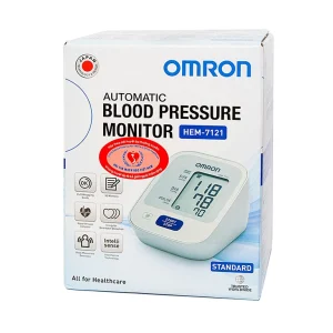 Máy đo huyết áp bắp tay tự động Omron HEM-7121 lưu 30 kết quả đo gần nhất