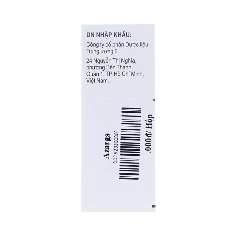 Thuốc nhỏ mắt Azarga Alcon giảm áp lực nội nhãn (5ml)