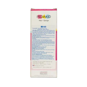 Siro Pediakid Nez-Gorge giúp làm sạch, thông thoáng đường mũi họng (125ml)