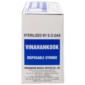 Bơm tiêm sử dụng một lần Vinahankook 1ml/cc được khử trùng bằng khí E.O (100 chiếc)