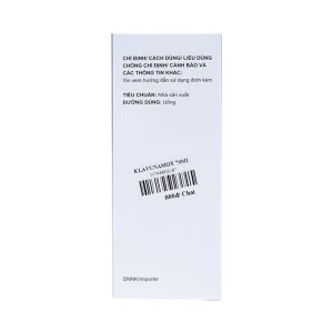 Bột pha hỗn dịch uống Klavunamox 400/57mg Atabay điều trị nhiễm khuẩn nặng đường hô hấp (70ml)