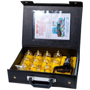 Bộ giác hơi không dùng lửa Duy Thành chữa trị các chứng đau lưng, đau ở vai