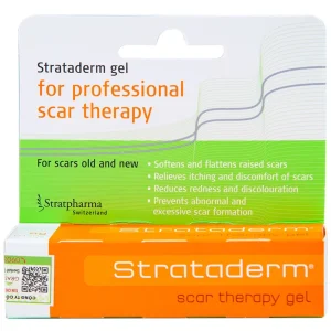 Gel Strataderm hỗ trợ điều trị sẹo lồi, sẹo xấu, sẹo lâu năm (5g)