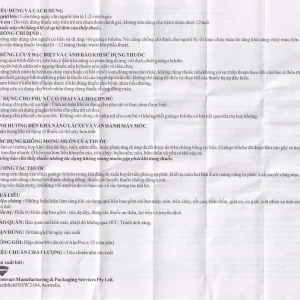 Thuốc Ginkgo 3000 CMPS điều trị suy giảm tuần hoàn máu (6 vỉ x 15 viên)