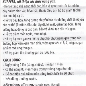Viên uống Hewel Ecogreen hỗ trợ tăng khả năng thải độc, bảo vệ gan (30 viên)
