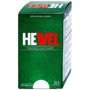 Viên uống Hewel Ecogreen hỗ trợ tăng khả năng thải độc, bảo vệ gan (30 viên)