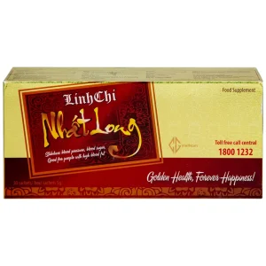 Linh Chi Nhất Long CG hỗ trợ làm ổn định huyết áp, ổn định đường huyết (30 gói)