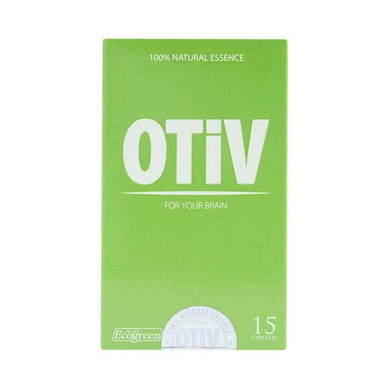 Viên uống OTiV Ecogreen giúp tăng cường dưỡng chất cho não (15 viên)