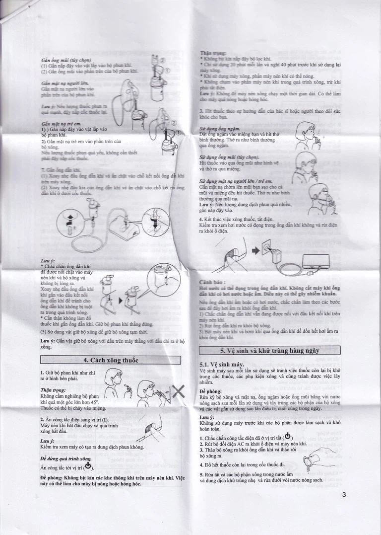 Máy xông khí dung Omron NE-C801 kiểm soát hen suyễn, viêm phế quản mãn tính (1 cái)