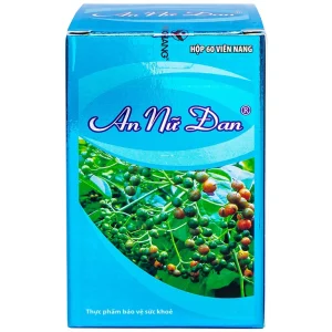 Viên uống An Nữ Đan Dân Khang hỗ trợ giảm tiến triển u xơ tử cung ở nữ và u tiền liệt tuyến ở nam (60 viên)