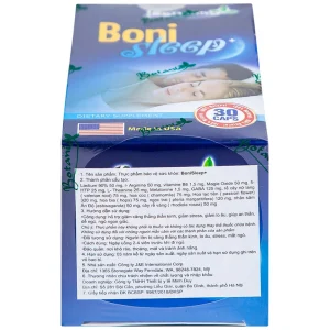 Viên uống Bonisleep Botania giúp an thần, giảm căng thẳng thần kinh (30 viên)