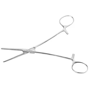 Pen gắp thẳng không mấu Electro Bismed dùng kẹp bông băng, băng gạc rửa vết thương (1 cái x 16cm)