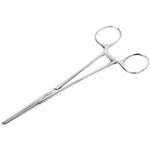 Pen gắp thẳng không mấu Electro Bismed dùng kẹp bông băng, băng gạc rửa vết thương (1 cái x 16cm)