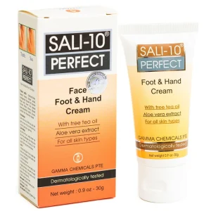 Kem Sali-10 Perfect Foot And Hand Cream giảm nhăn da, giữ ẩm da, giảm khô da, nứt nẻ ở gót chân, ngón tay (30g)