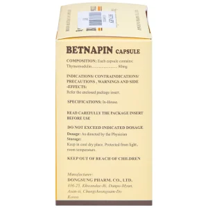 Thuốc Betnapin 80mg DongSung điều trị dị ứng, mày đay mạn tính (6 vỉ x 10 viên)