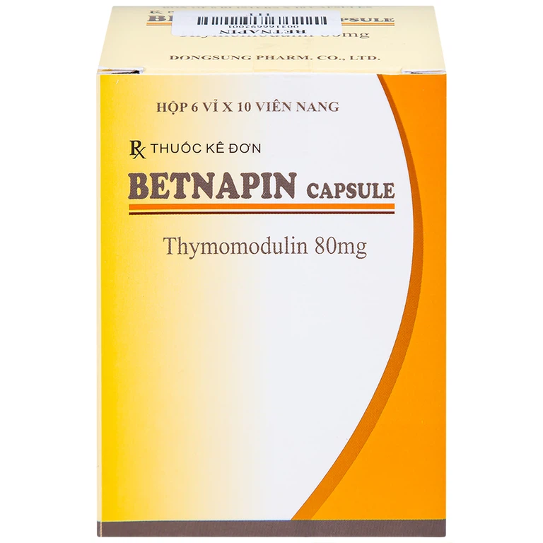 Thuốc Betnapin 80mg DongSung điều trị dị ứng, mày đay mạn tính (6 vỉ x 10 viên)