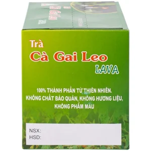 Trà túi lọc Cà Gai Leo Lava hỗ trợ bổ gan, giải độc gan, hạ men gan (5g x 30 túi)