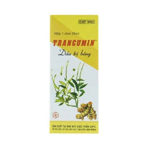 Dầu trị bỏng Trancumin OPC giúp vết thương mau lành (25ml)