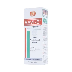 Kem bôi da Savi - E Perfect 50g Gamma giảm các chứng khô da, nứt nẻ ở gót chân, ngón tay