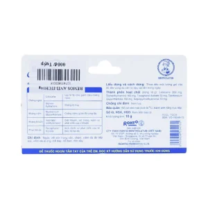 Gel thoa da Remos Anti-Itch giảm các triệu chứng ngứa (10g)