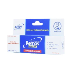 Gel thoa da Remos Anti-Itch giảm các triệu chứng ngứa (10g)