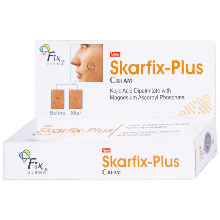 Kem làm sáng da Skarfix-Plus Cream Fixderma mờ vết thâm, đốm đen (15g)